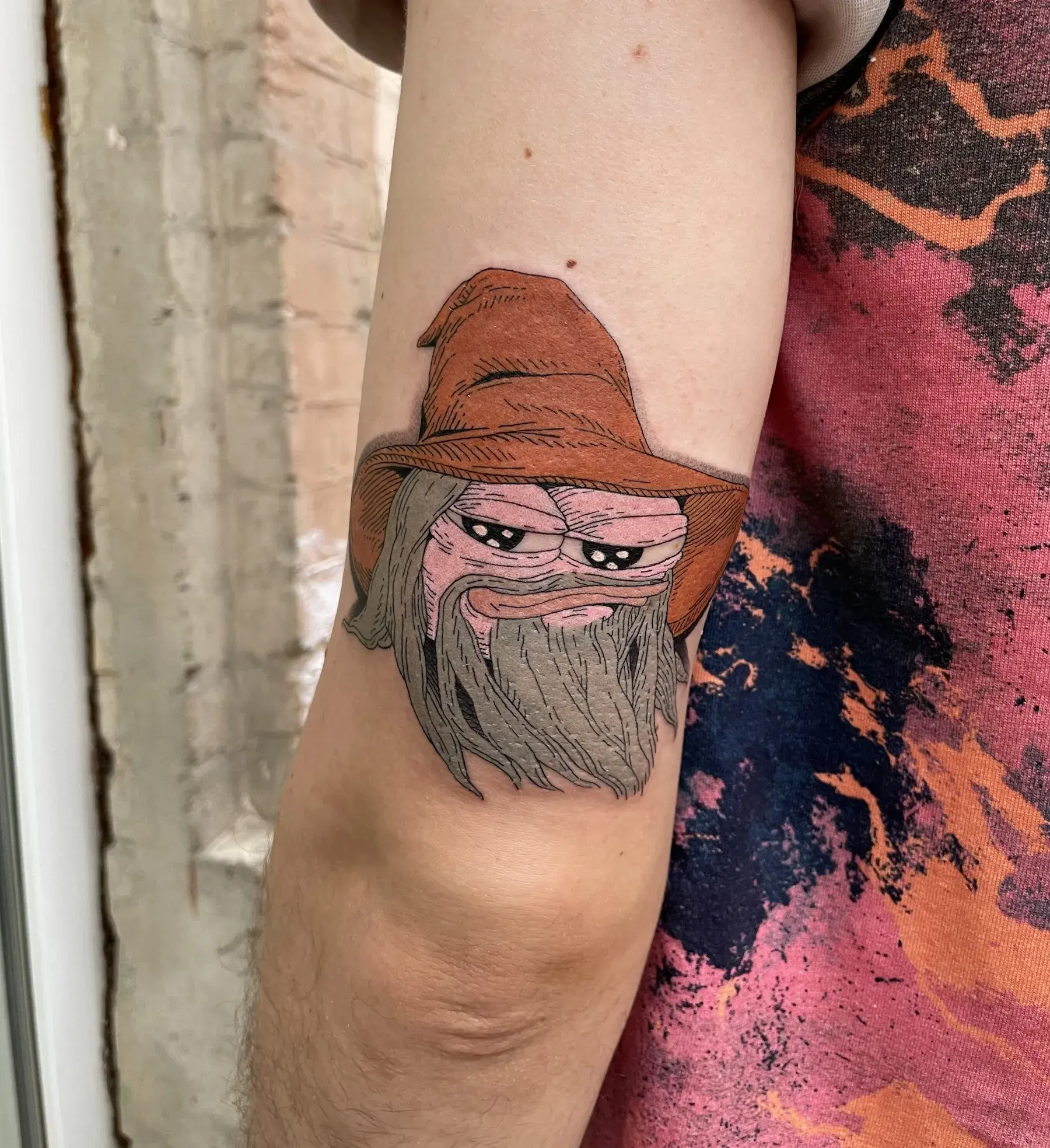 Gandalf Tattoo (Contemporary) von Andrew Borisyuk, Tätowierer in Straubing