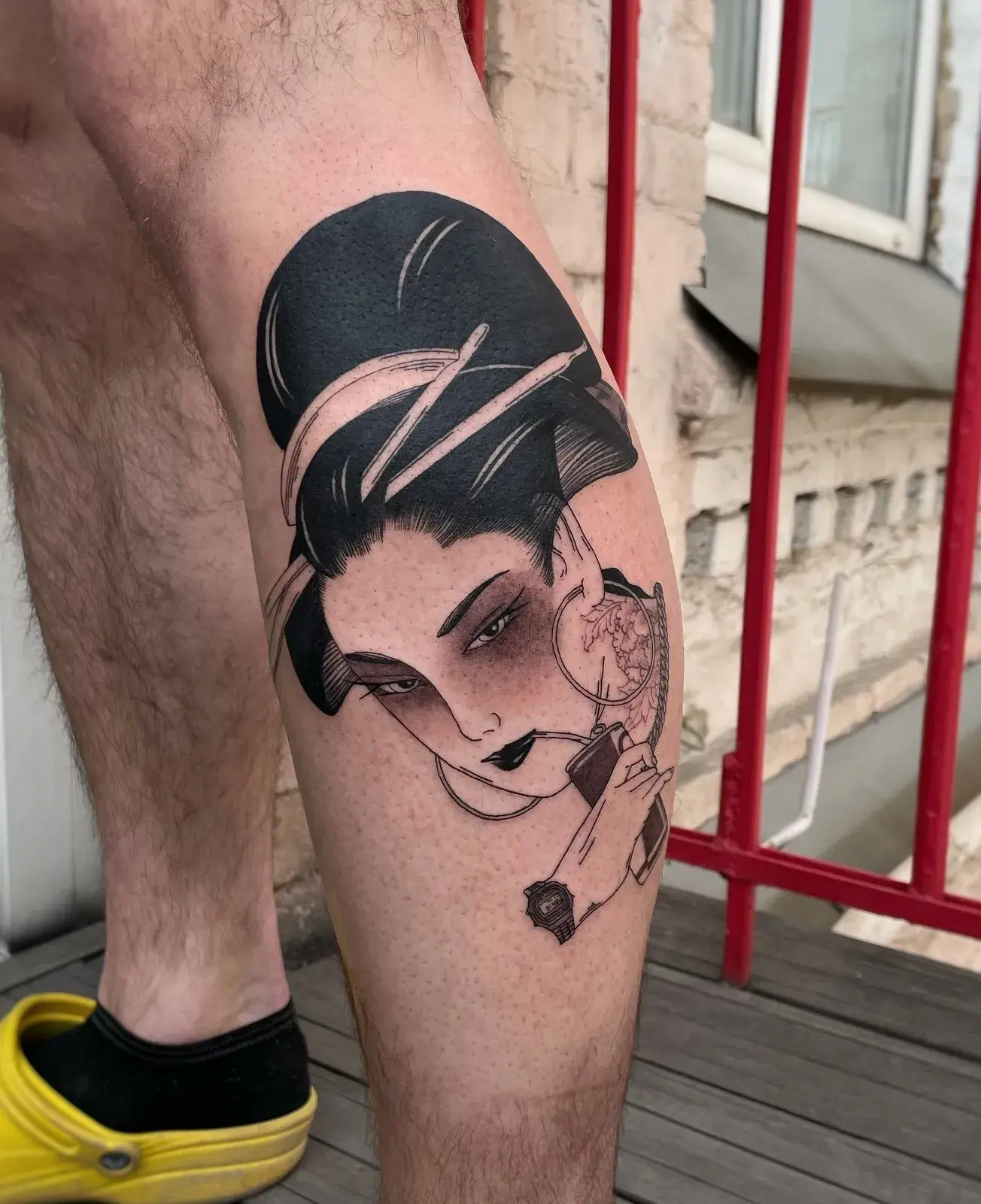 Contemporary Tattoo von Andrew Borisyuk, Tätowierer in Straubing